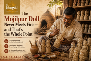 The Mojilpur Doll Never Meets Fire — and That's the Whole Point
