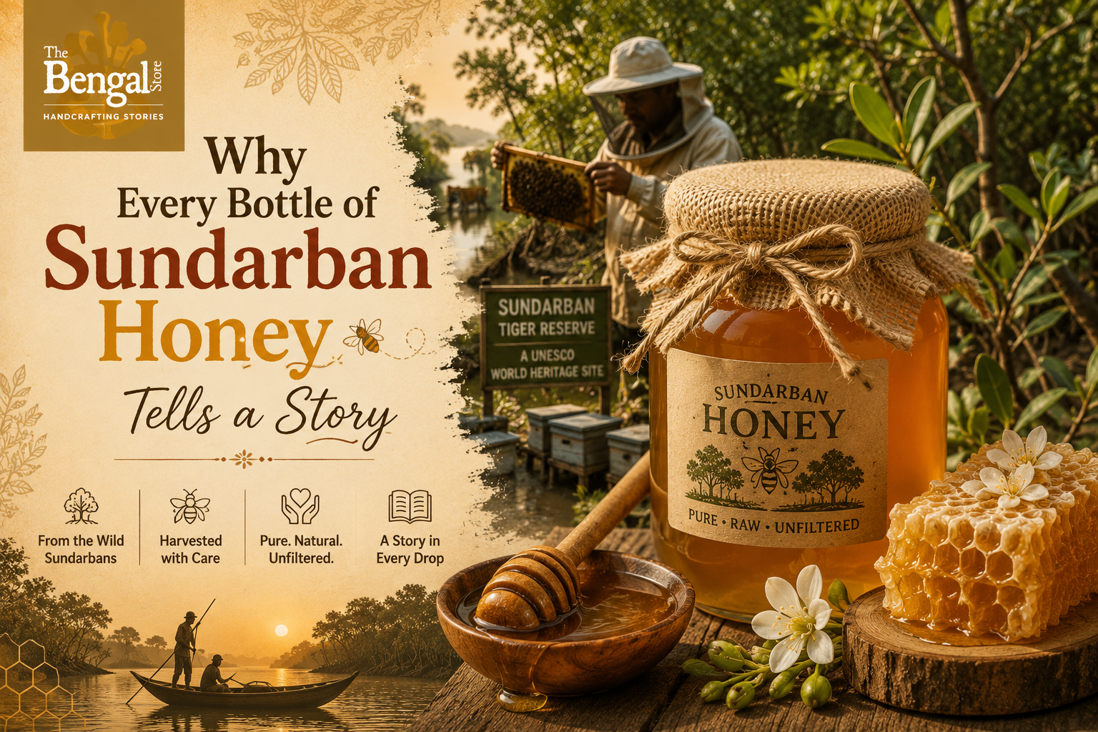 Why Every Bottle of Sundarban Honey Tells a Story