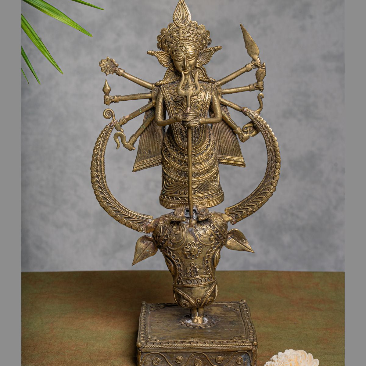 Dokra Standing Durga