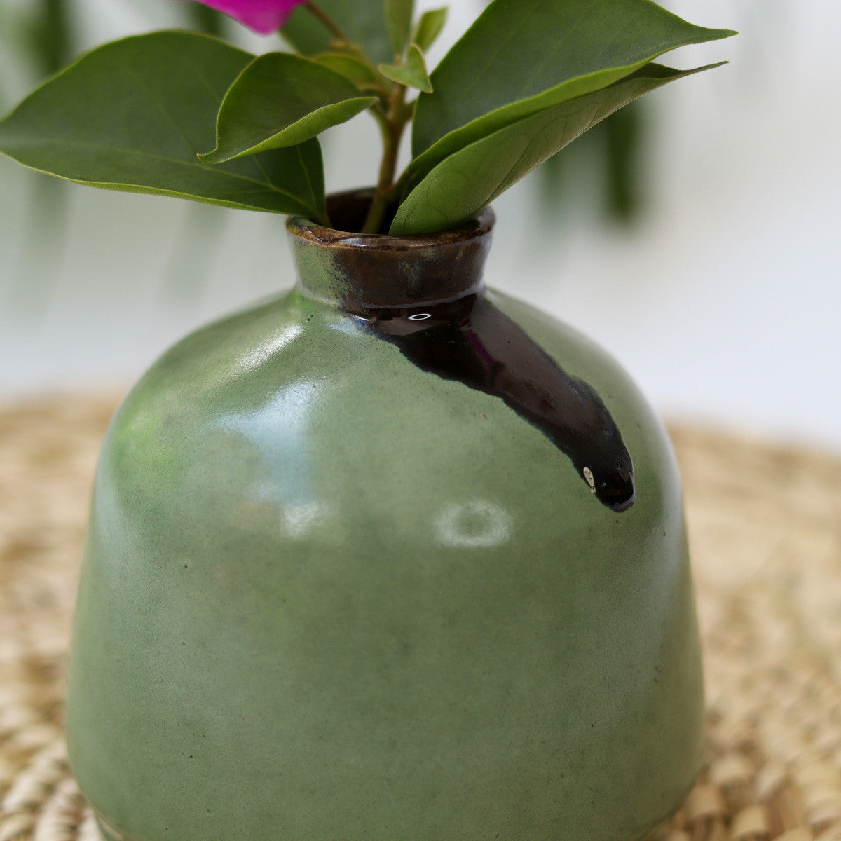 Ceramic Small Vase (Green)