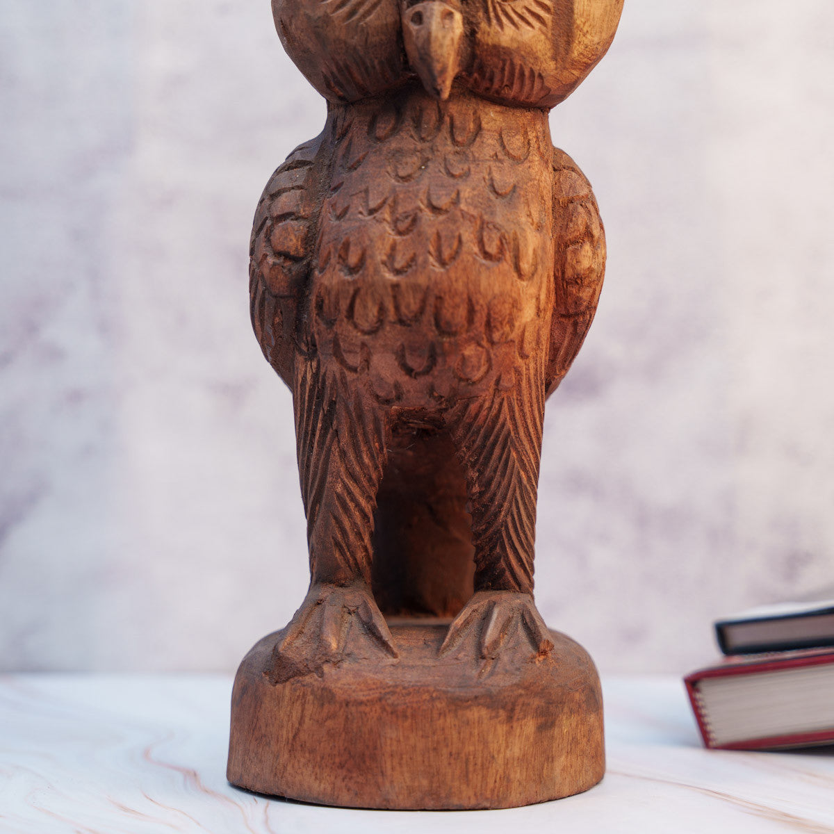 Wooden Owl Big