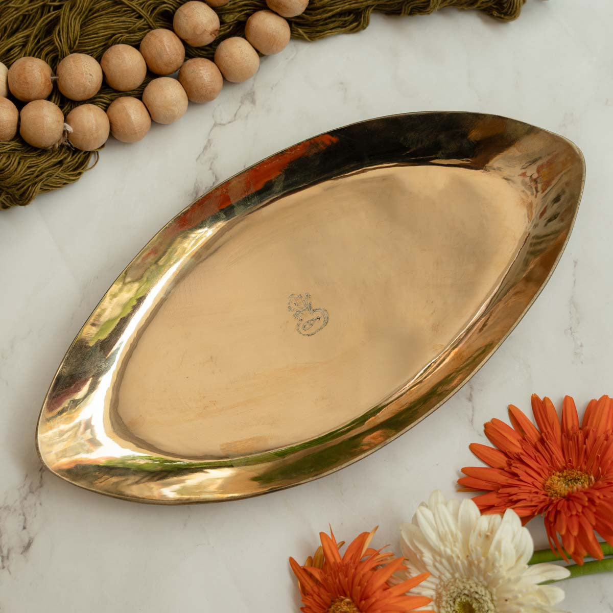 Pure Kansa boat shaped Tray