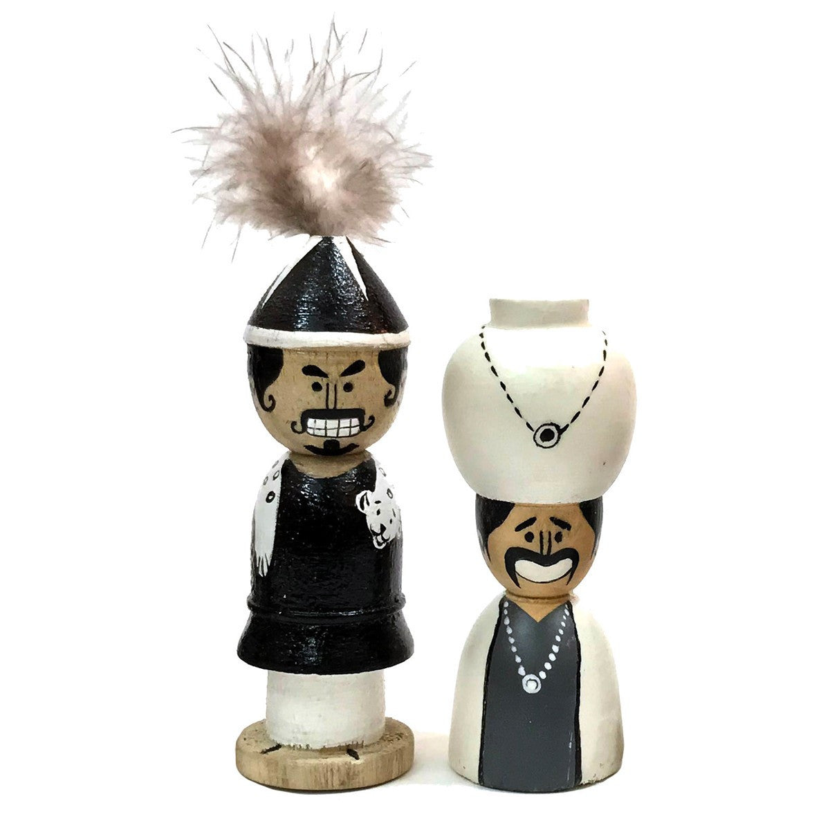 Mini Set (Set of 8 wooden figures inspired from the stories of Satyajit Ray)