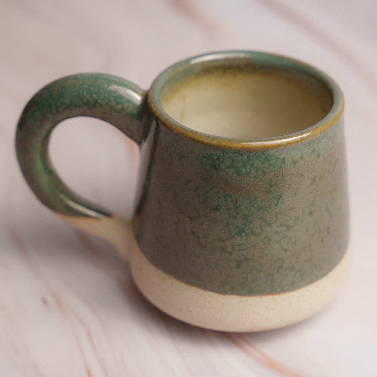Green Ceramic Mug