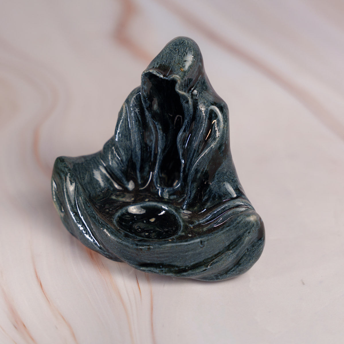 Ceramic Dark Candle Stand