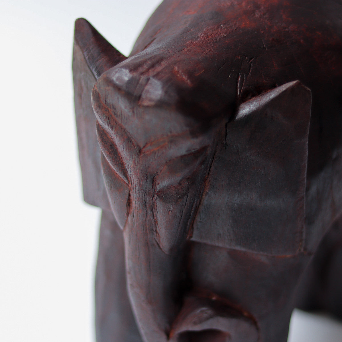 Wooden Solid Elephant