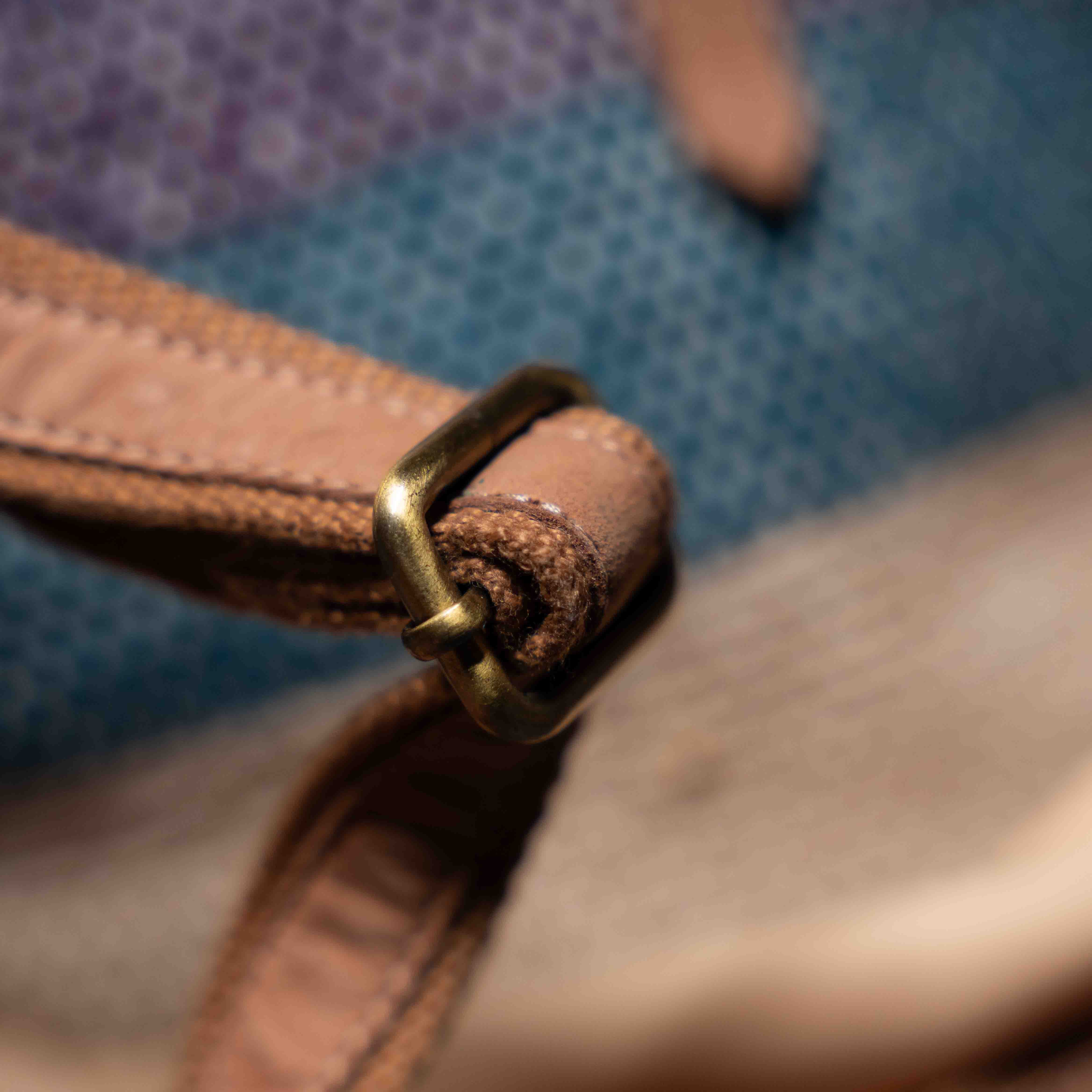 Cottondari Blue and Beige