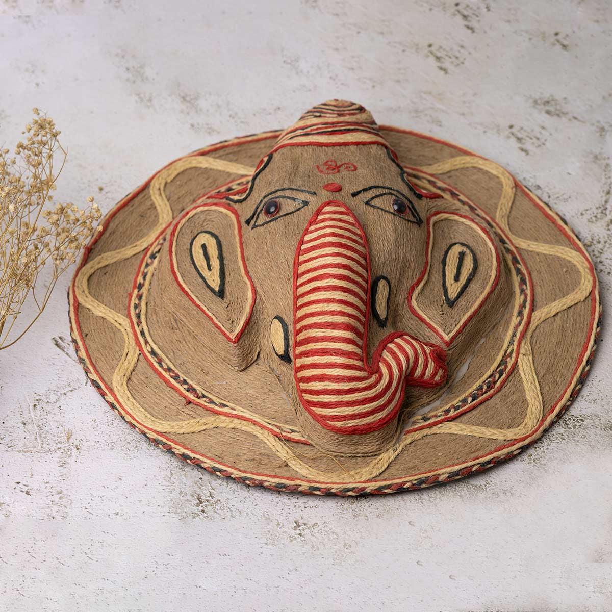 Hancrafted Jute Ganesha (Hanging)