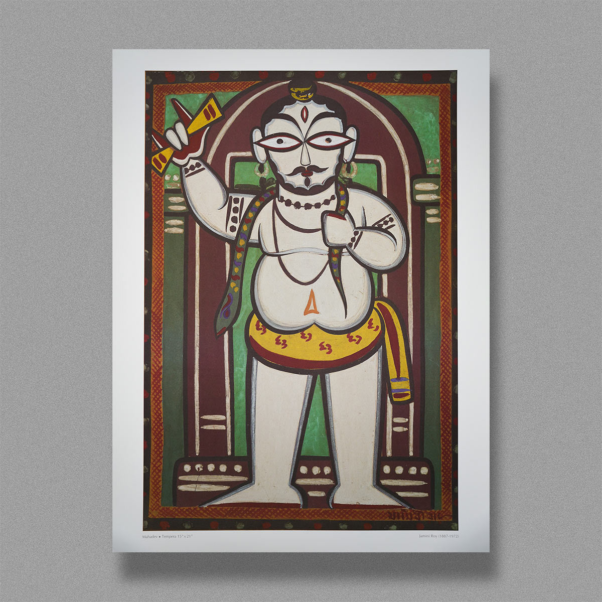 Set of 6 Jamini Roy Prints