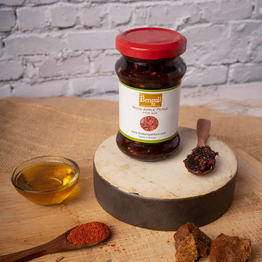 Kodbel Aachar (Wood Apple Pickle )