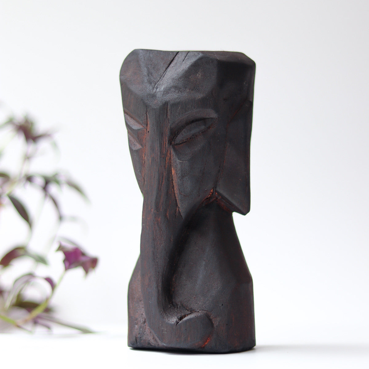 Wooden Small Ganesha (Black)