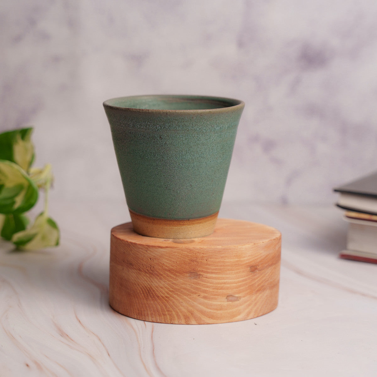 Conical Coffee Mug with Base