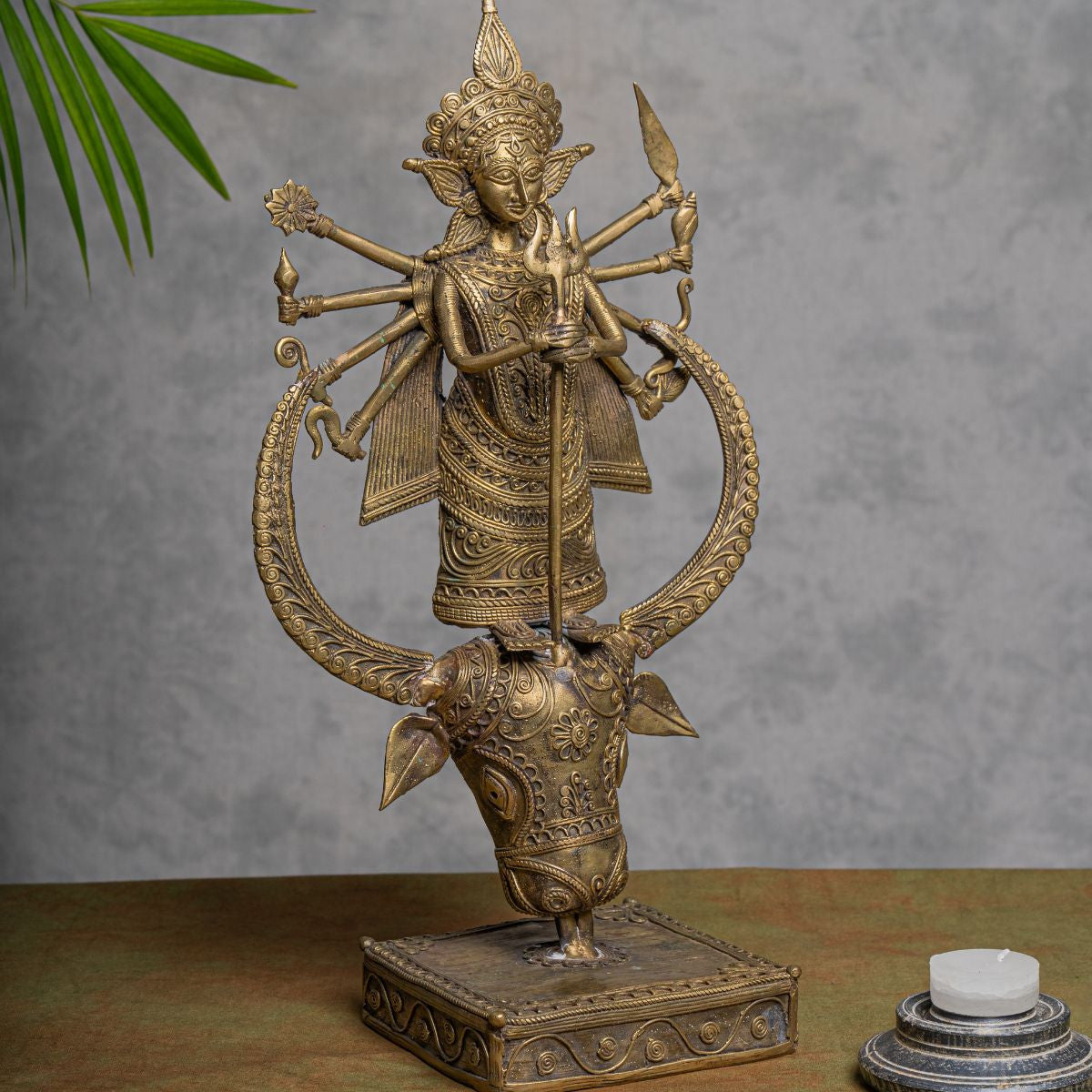 Dokra Standing Durga