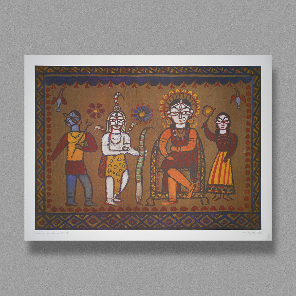 Set of 6 Jamini Roy Prints