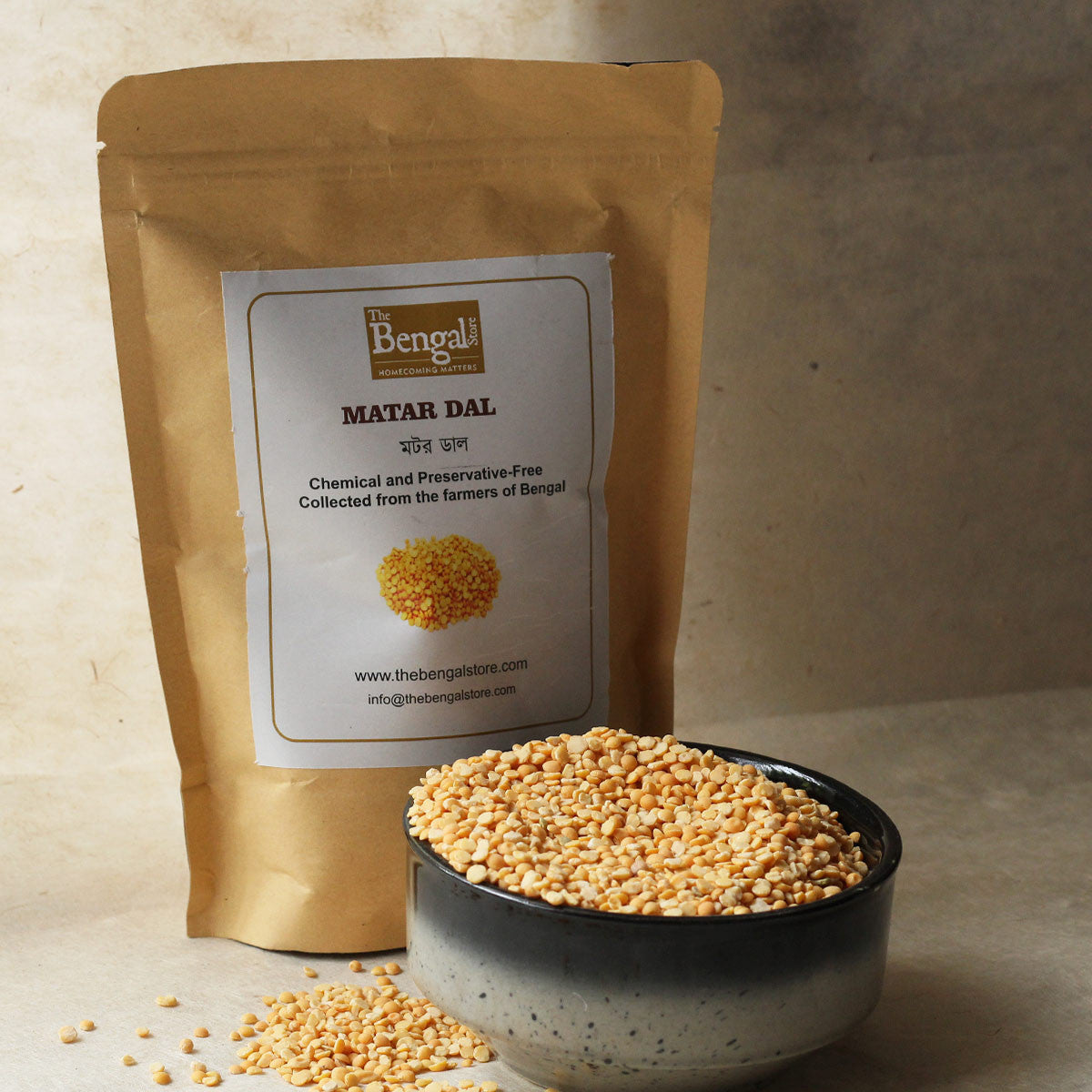 Matar Dal (500g)- Chemical and Preservative-Free