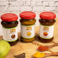Mango Delicacies (A combo of Aam Kasundi, Aam Gur, and Aam Murabba)