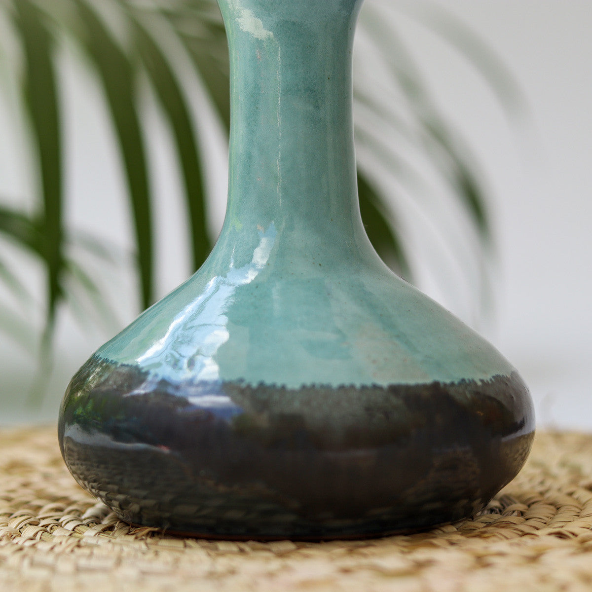 Ceramic Long Neck Vase (5")