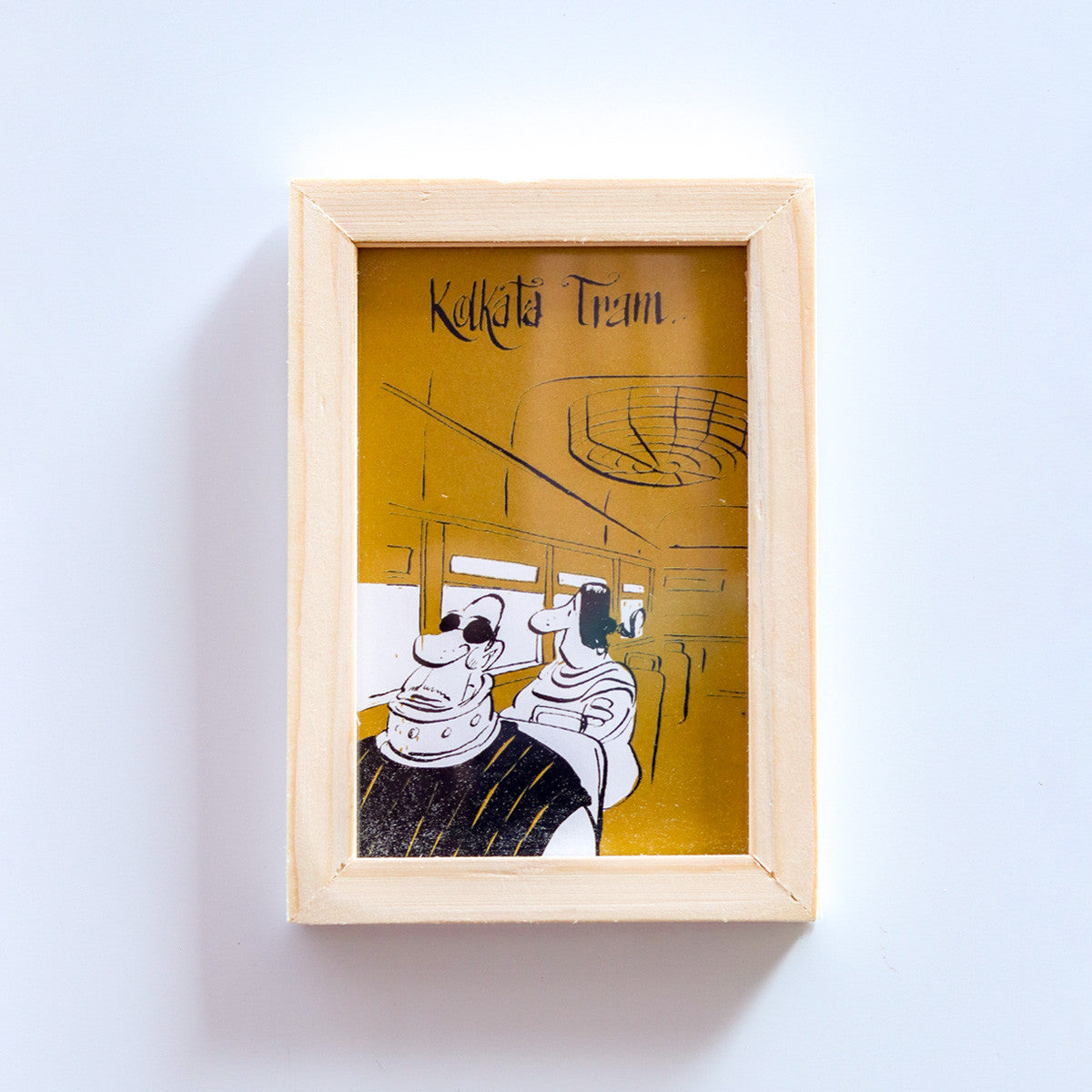Kolkata Tram Fridge Magnet