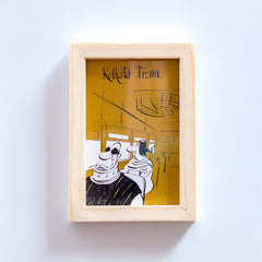 Kolkata Tram Fridge Magnet