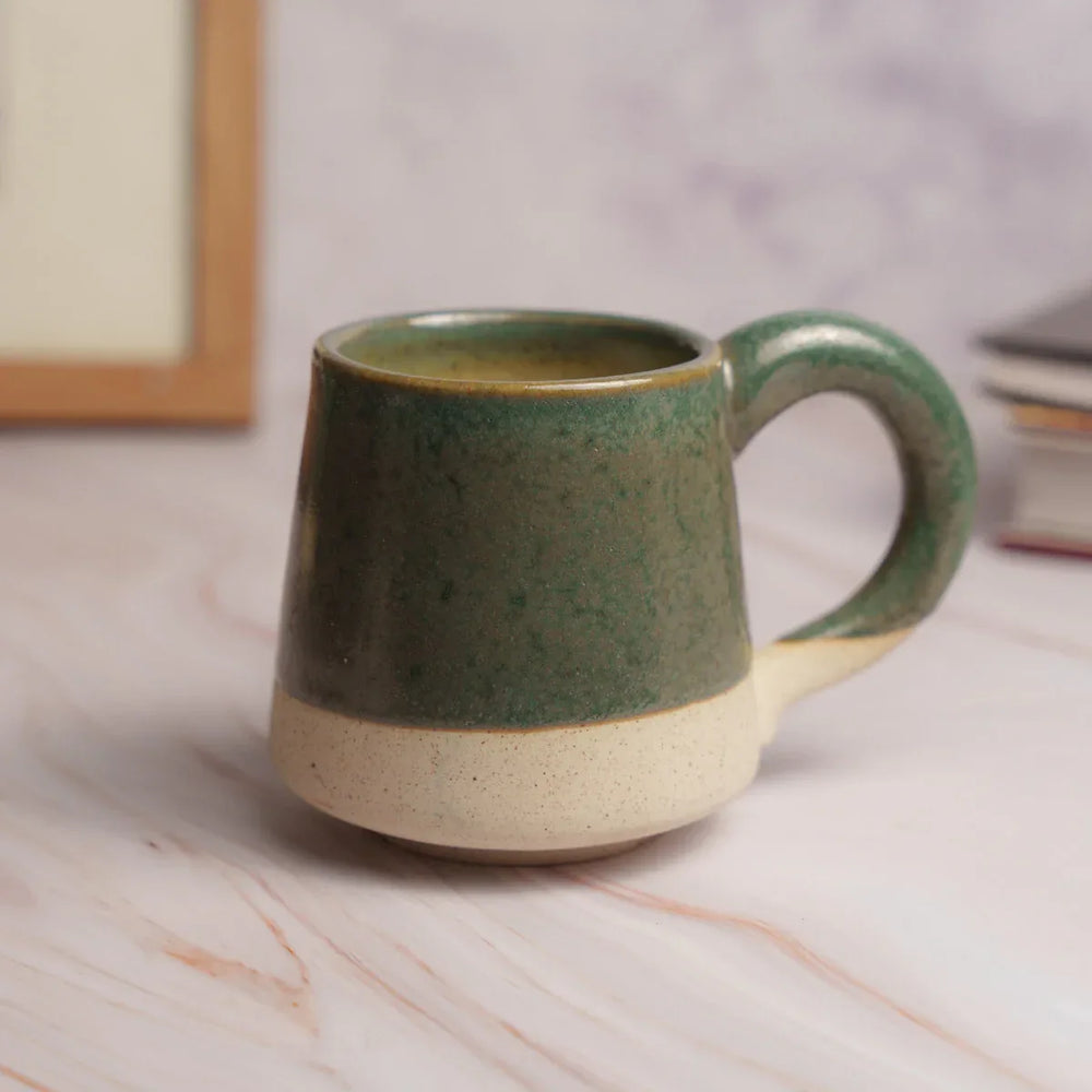 Green Ceramic Mug