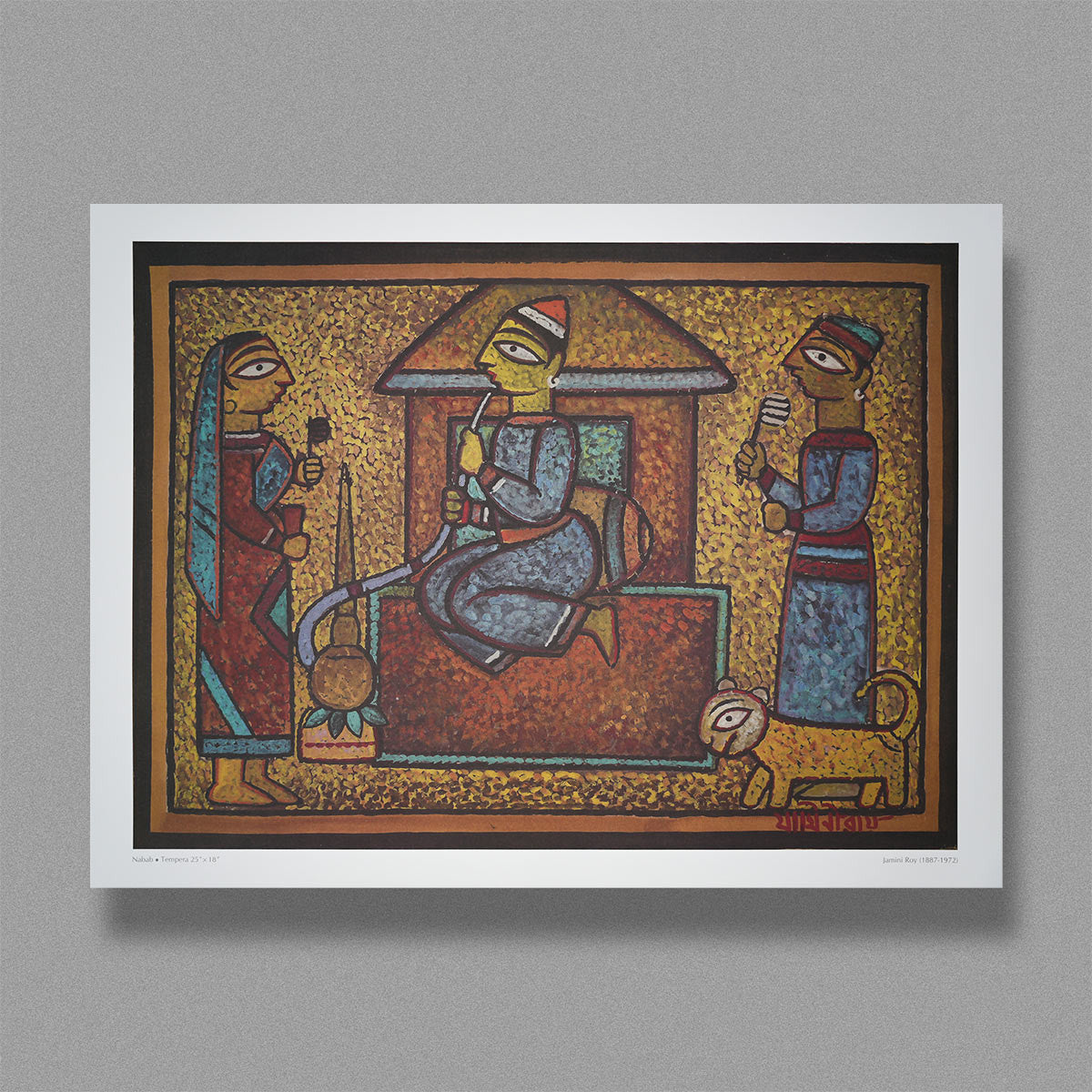 Set of 6 Jamini Roy Prints