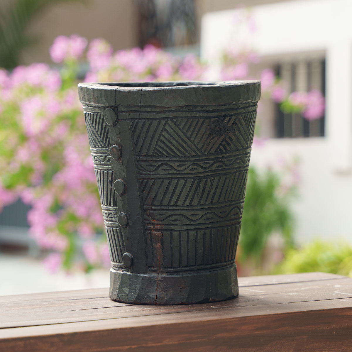 Wooden Planter- No Handle