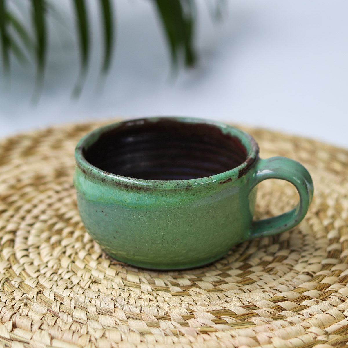 Ceramics Tiny Cup (Green)