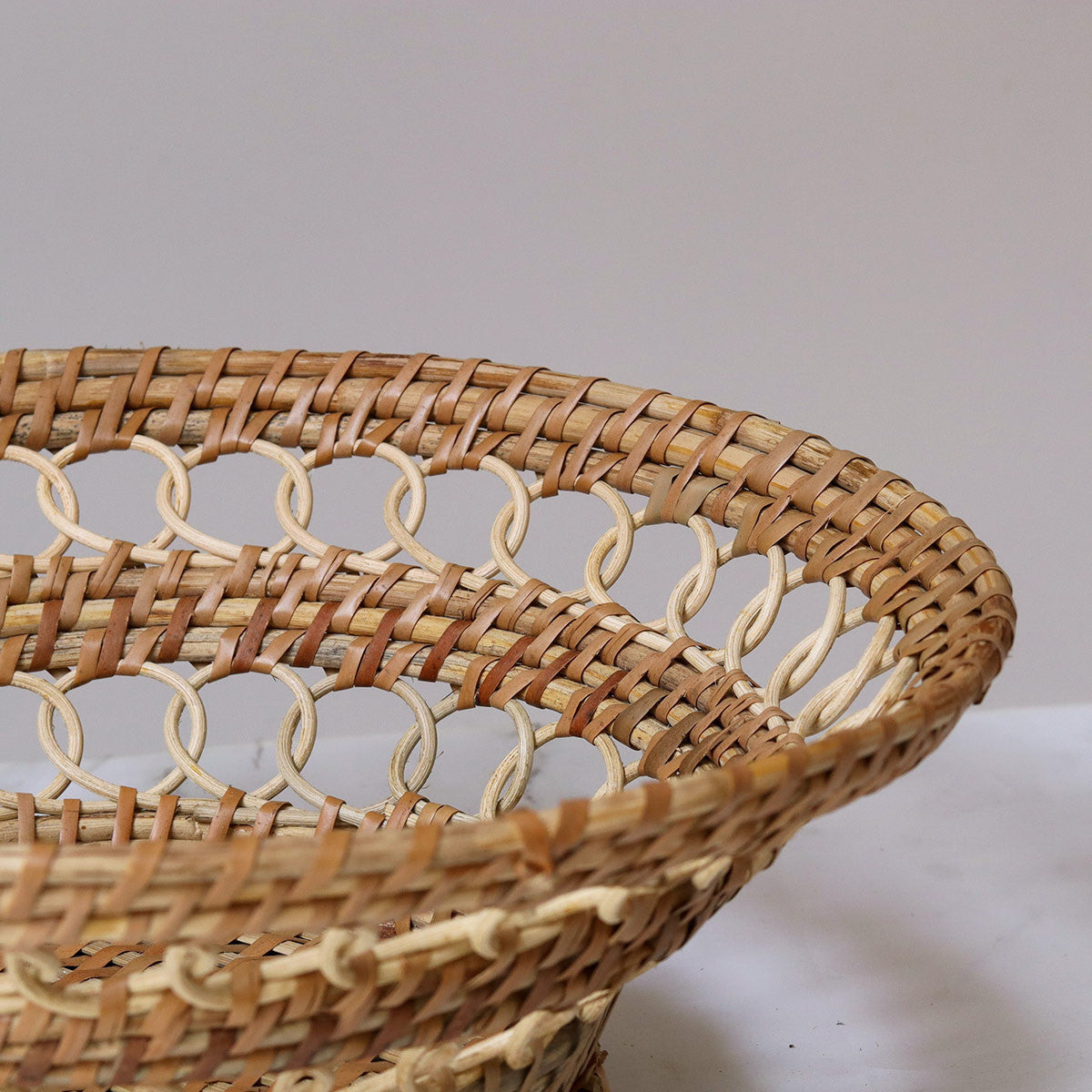Cane Woven Small Basket