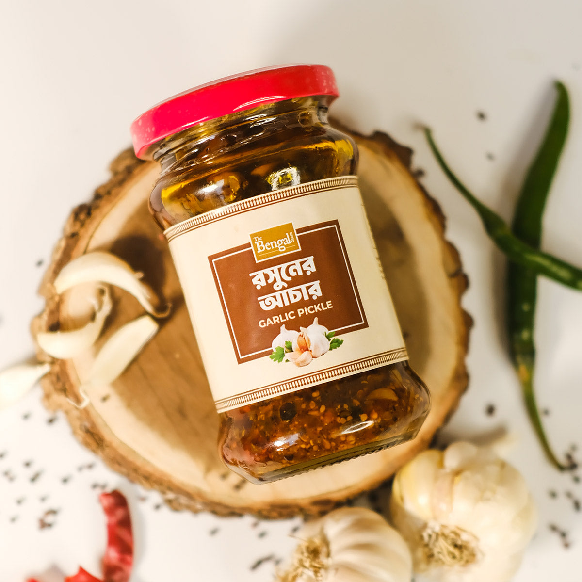 Garlic Aachar (Pickle) (200g)