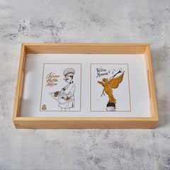 Wooden Printed Tray- Kolkata Nostalgia