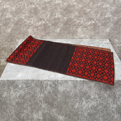 Handwoven Madur Table Runner (Maroon)