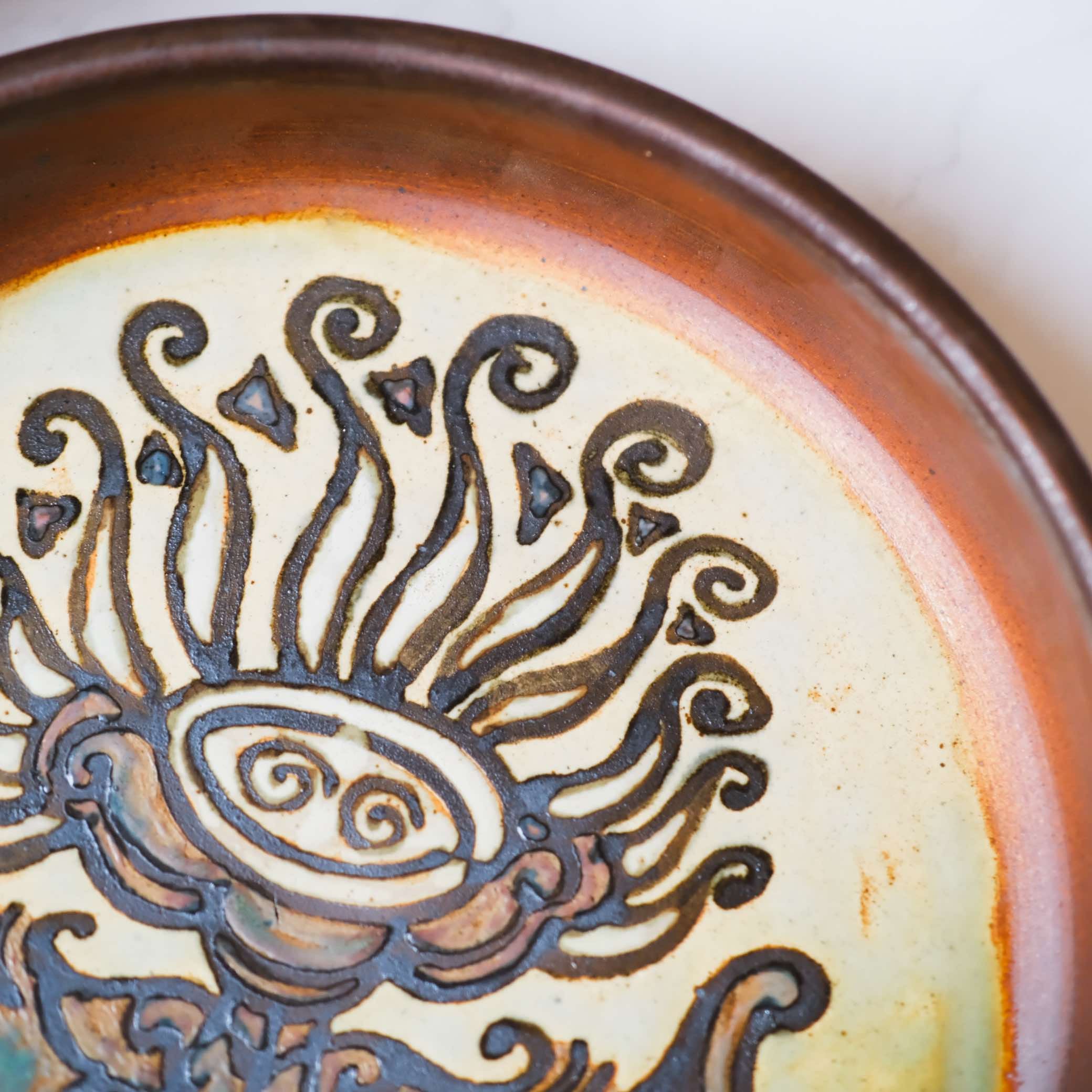 Ceramic Etched Plate