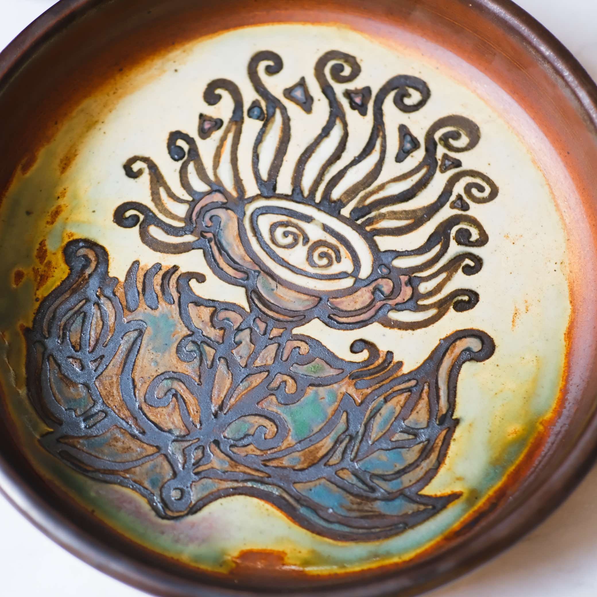 Ceramic Etched Plate