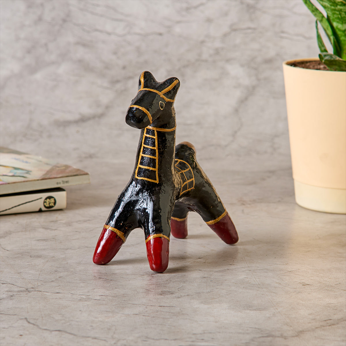 Galar Horse- Black (Shellac Horse)