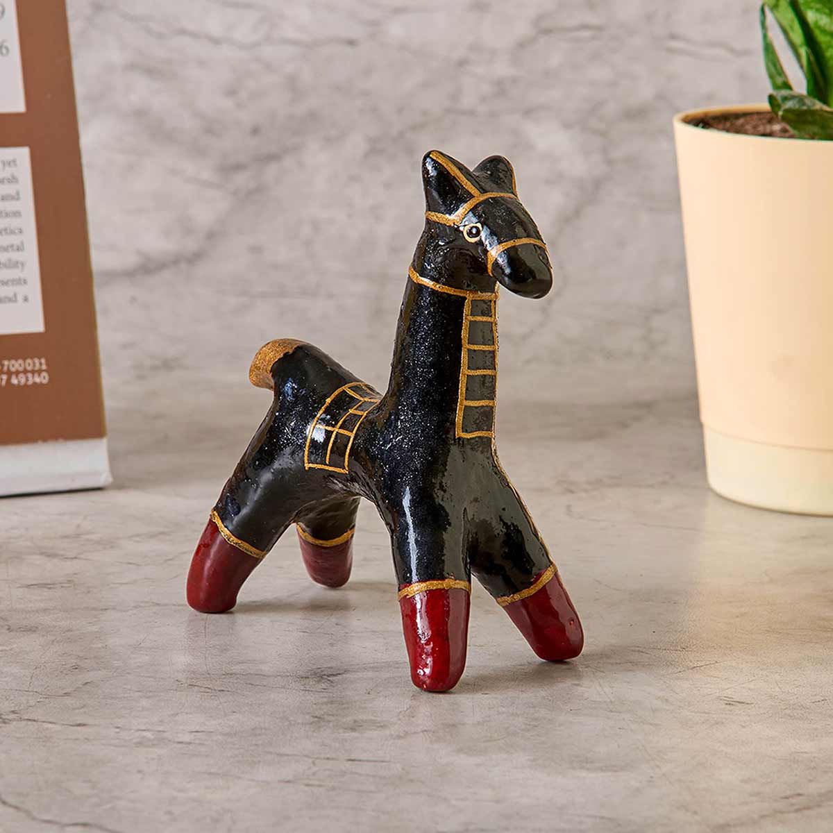 Galar Horse- Black (Shellac Horse)