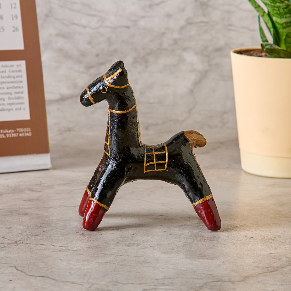 Galar Horse- Black (Shellac Horse)