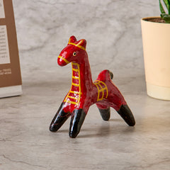 Galar Horse- Red (Shellac Horse)