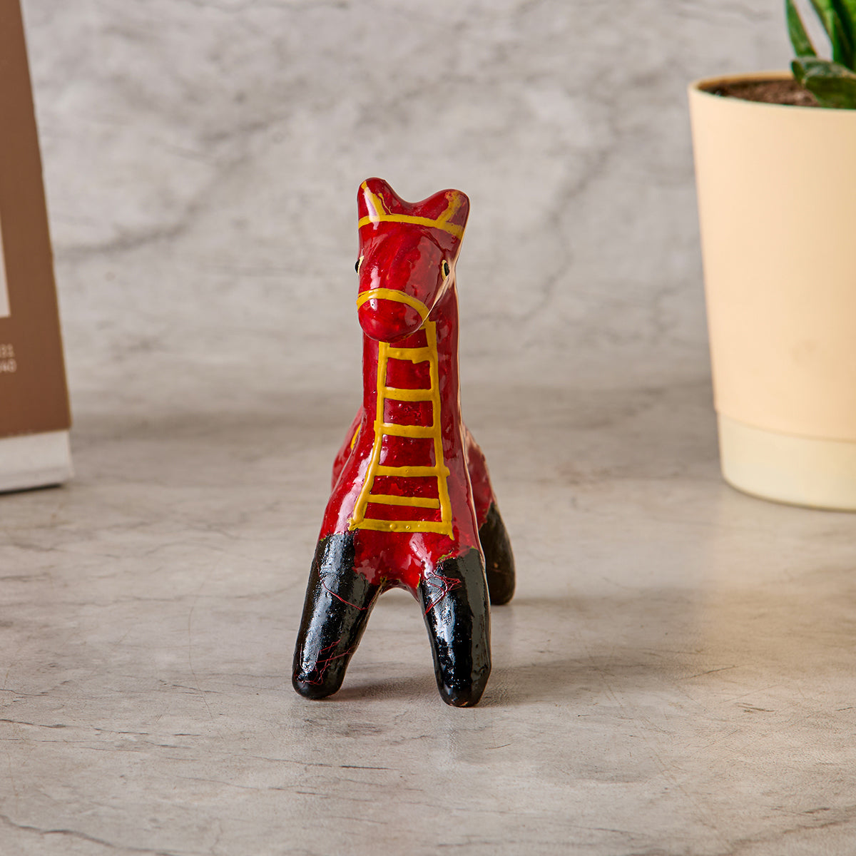 Galar Horse- Red (Shellac Horse)