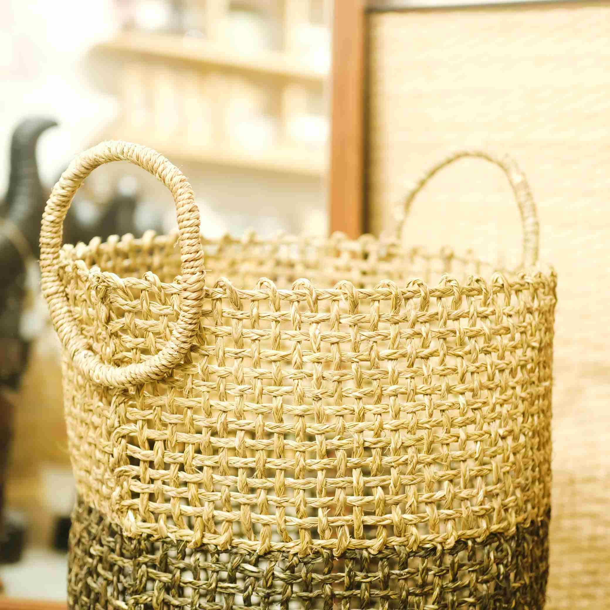 Sabai Grass Laundry Bag