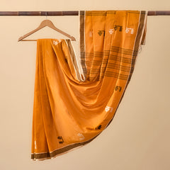 Cotton Jamdani Orange