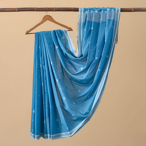 Cotton Jamdani Blue