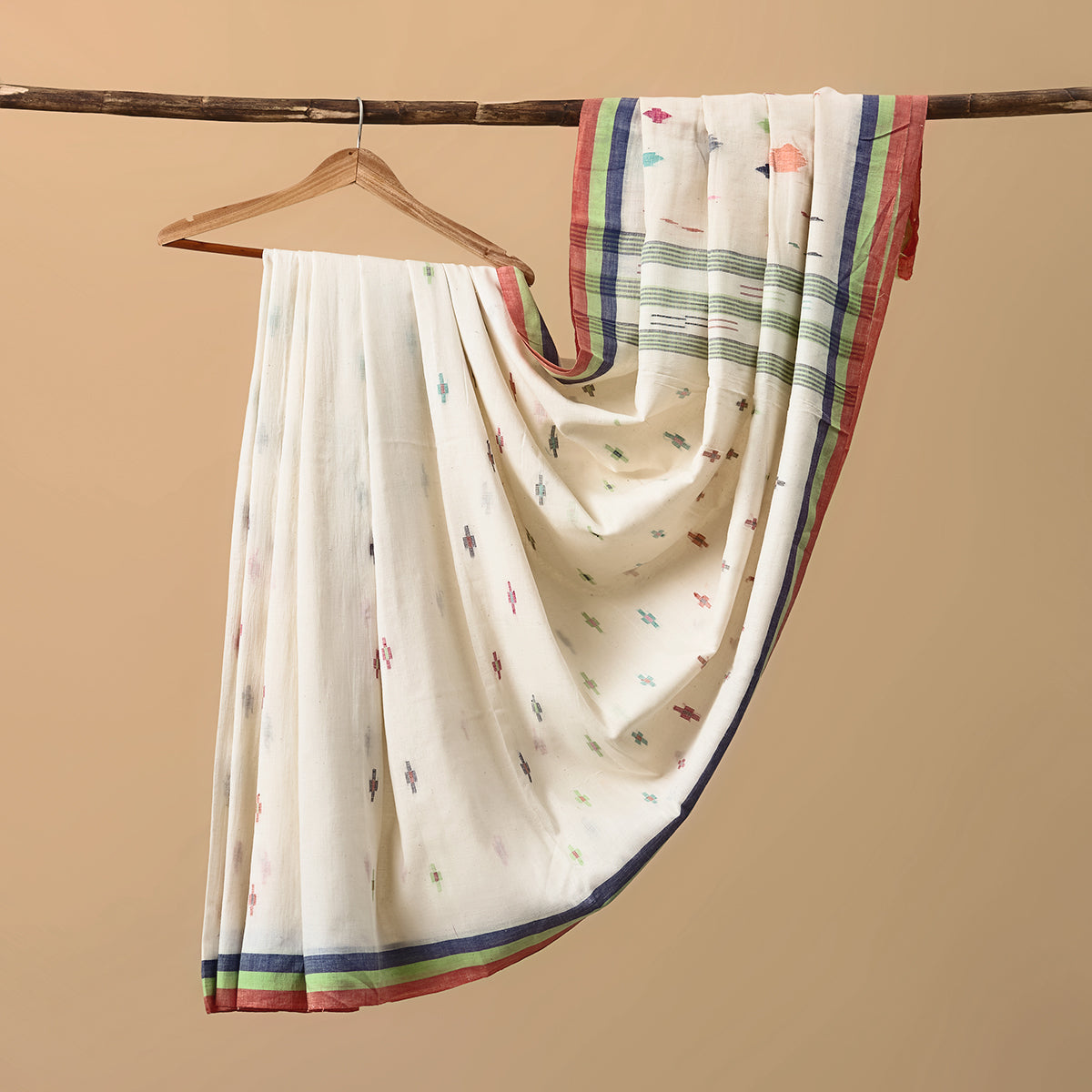 Cotton Jamdani Beige