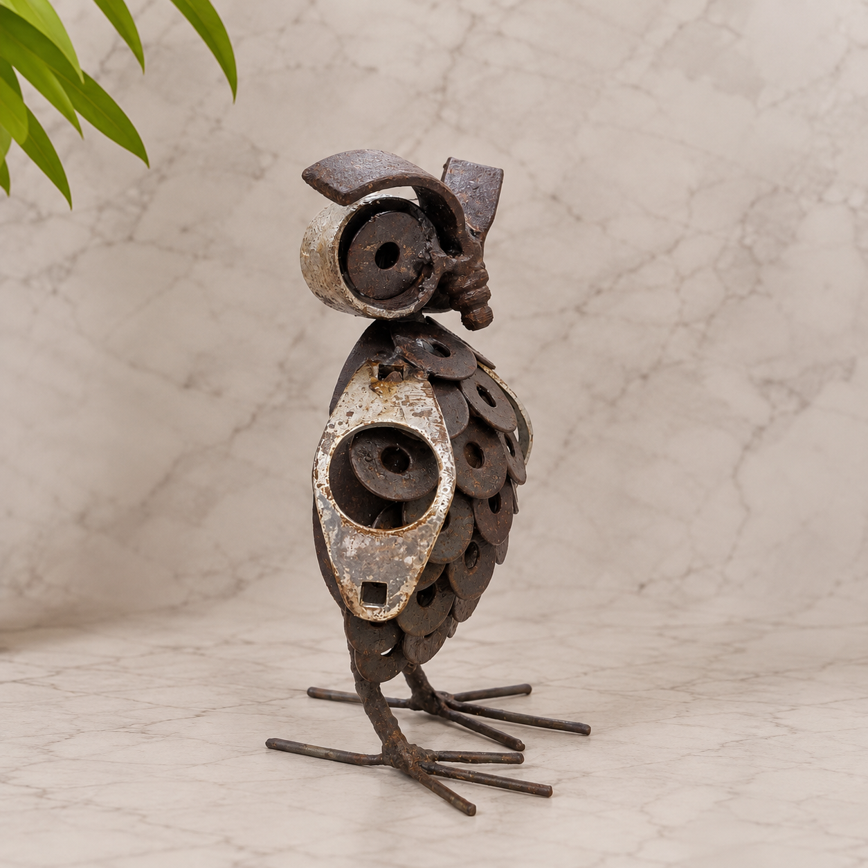 Scrap Metal Medium Owl