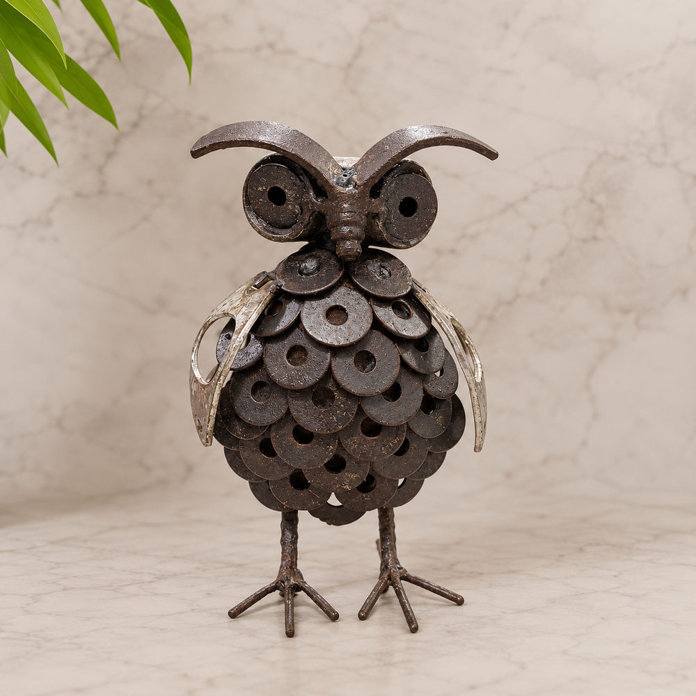 Scrap Metal Medium Owl