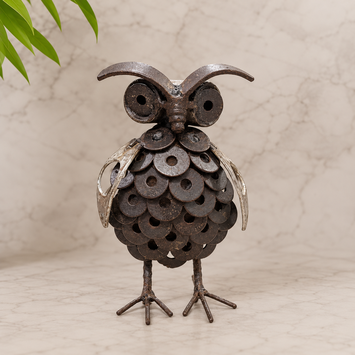 Scrap Metal Medium Owl