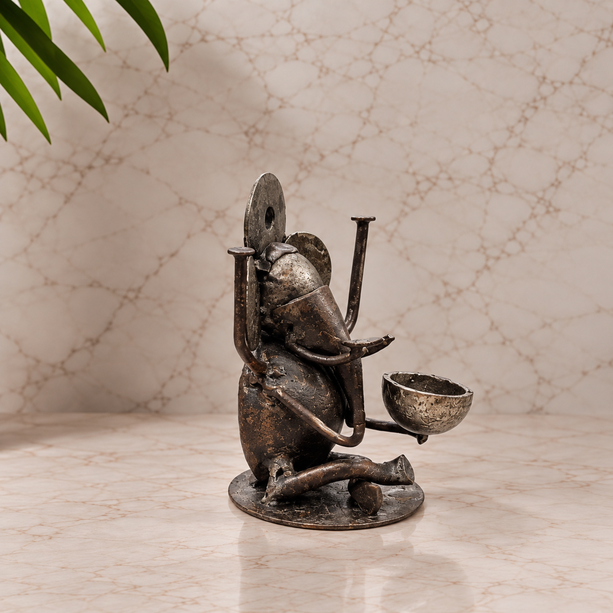 Scrap Metal Shri Ganesha Small