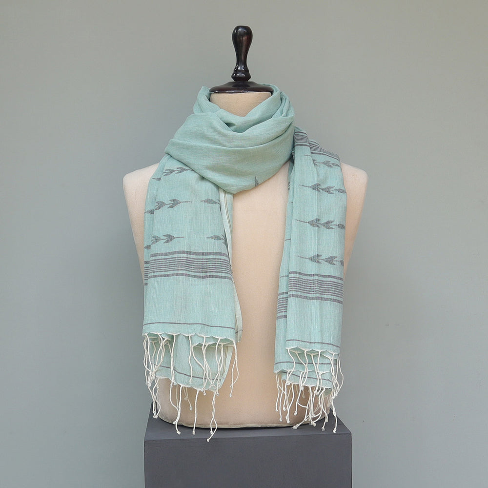 Pure Cotton Light Green Stole