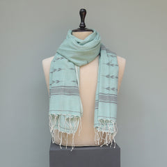 Pure Cotton Light Green Stole
