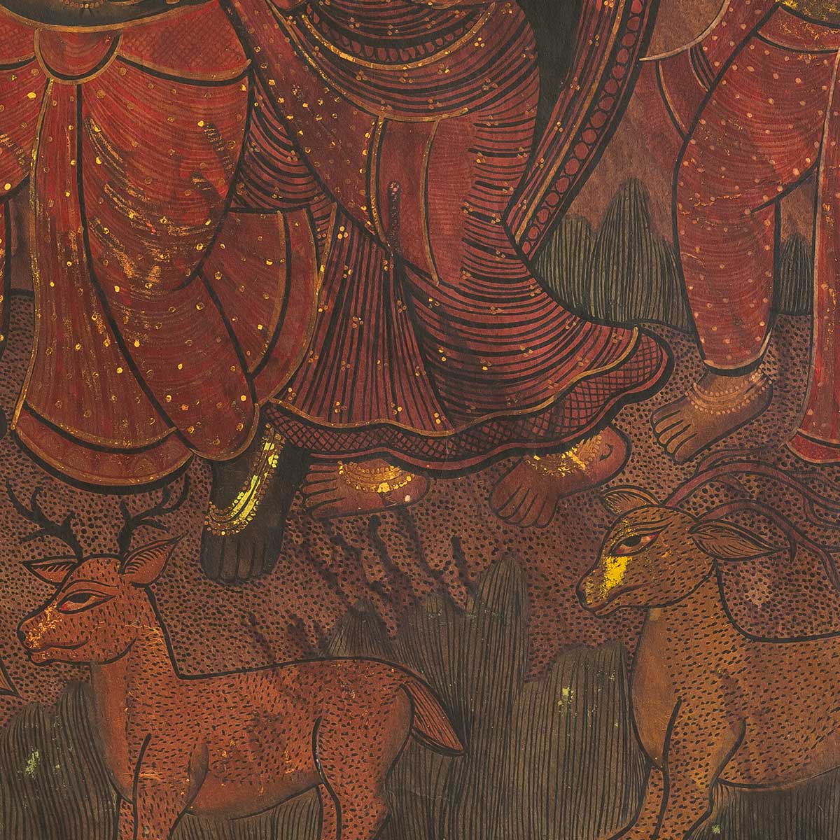 Rama, Sita and Lakshmana