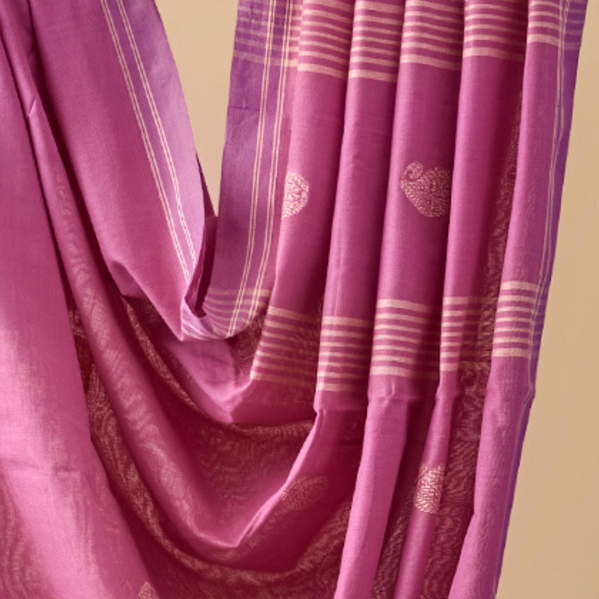 Santipuri Pink Saree